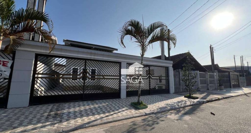 Casa com 2 dormitórios à venda, 100 m² por R$ 485.000,00 - Maracanã - Praia Grande/SP