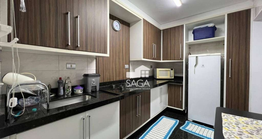Apartamento com 1 dormitório à venda, 53 m² por R$ 329.000,00 - cidade ocian - Praia Grande/SP