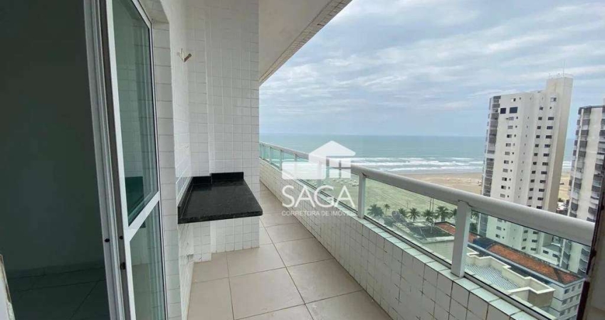 Apartamento com 3 dormitórios à venda, 94 m² por R$ 650.000,00 - Aviação - Praia Grande/SP