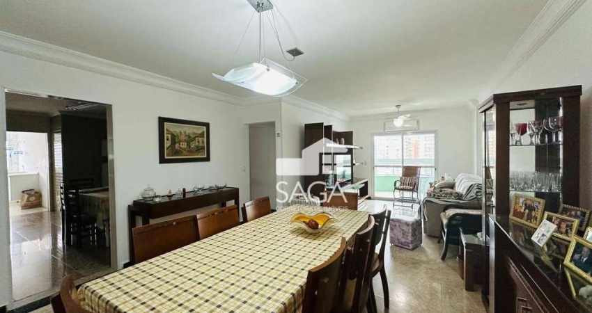 Apartamento com 3 dormitórios à venda, 136 m² por R$ 798.000,00 - Canto do Forte - Praia Grande/SP