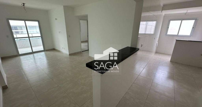 Apartamento com 2 dormitórios à venda, 76 m² por R$ 440.000,00 - Aviação - Praia Grande/SP