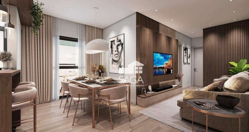 Apartamento com 3 dormitórios à venda, 98 m² por R$ 781.200,00 - Canto do Forte - Praia Grande/SP