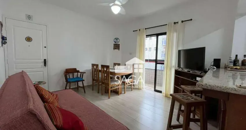 Apartamento com 2 dormitórios à venda, 80 m² por R$ 460.000,00 - Vila Guilhermina - Praia Grande/SP