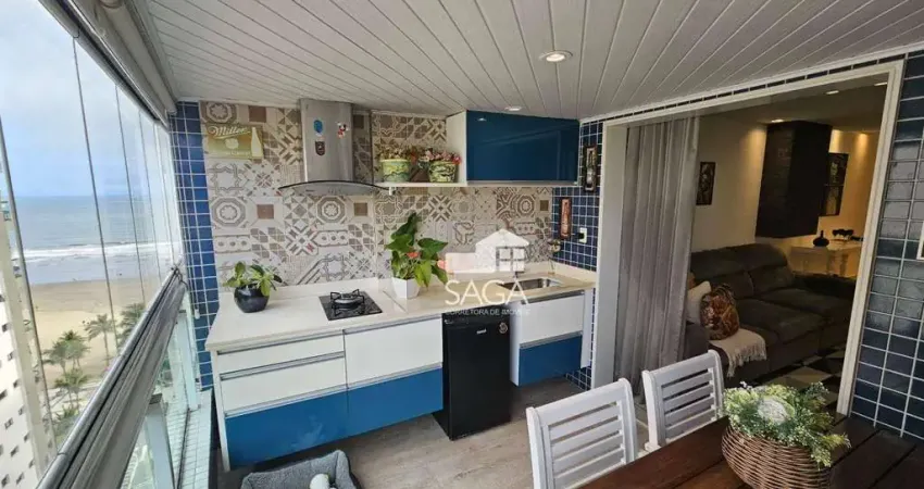 Apartamento com 2 dormitórios à venda, 92 m² por R$ 1.320.000,00 - Canto do Forte - Praia Grande/SP