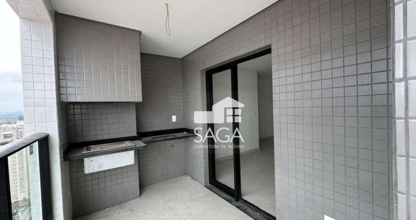 Apartamento com 2 dormitórios à venda, 92 m² por R$ 710.000,00 - Aviação - Praia Grande/SP