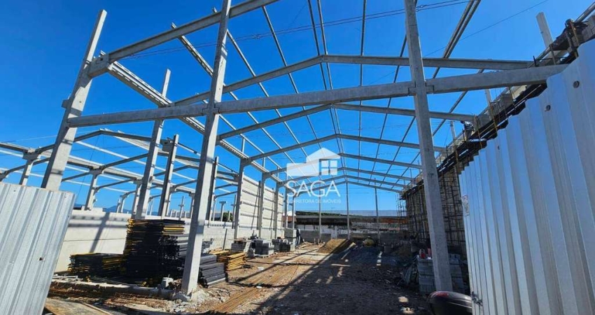 Galpão para alugar, 1000 m² por R$ 40.000/mês - Aviação - Praia Grande/SP