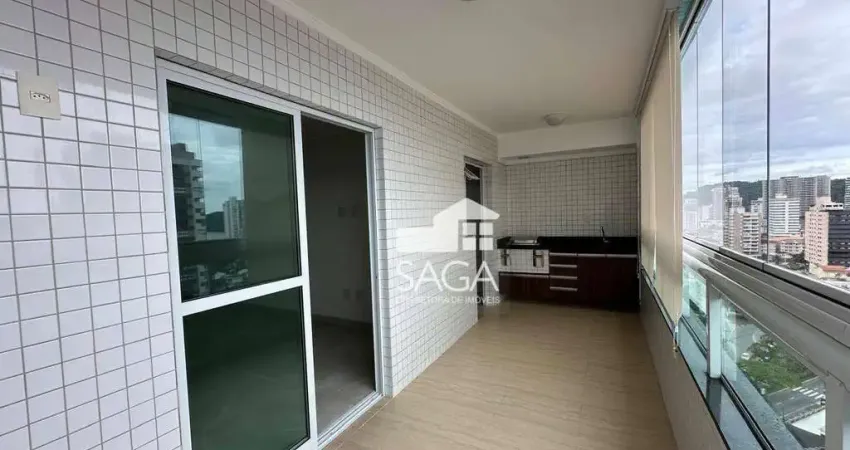 Apartamento com 2 dormitórios à venda, 97 m² por R$ 750.000,00 - Canto do Forte - Praia Grande/SP