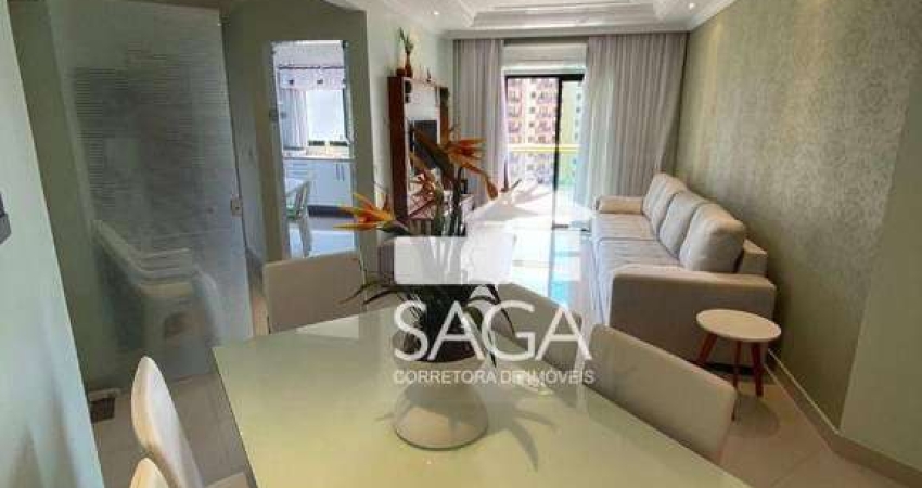Apartamento com 3 dormitórios à venda, 120 m² por R$ 680.000,00 - Caiçara - Praia Grande/SP