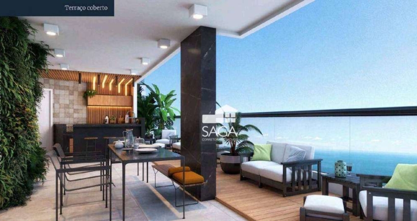 Apartamento com 2 dormitórios à venda, 75 m² por R$ 564.675,00 - Vila Guilhermina - Praia Grande/SP