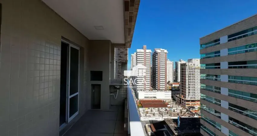 Apartamento com 3 dormitórios à venda, 81 m² por R$ 640.000 - Canto do Forte - Praia Grande/SP