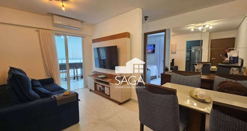 Apartamento com 1 dormitório à venda, 59 m² por R$ 465.000,00 - Canto do Forte - Praia Grande/SP