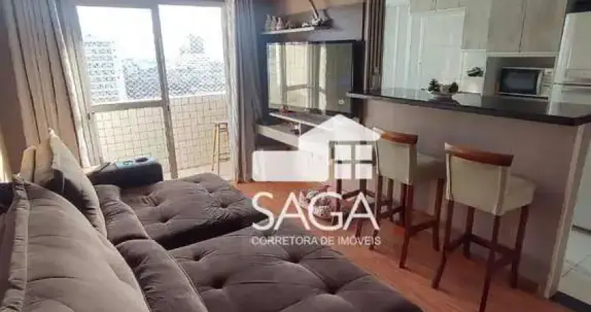 Apartamento com 2 dormitórios à venda, 60 m² por R$ 350.000,00 - Vila Guilhermina - Praia Grande/SP