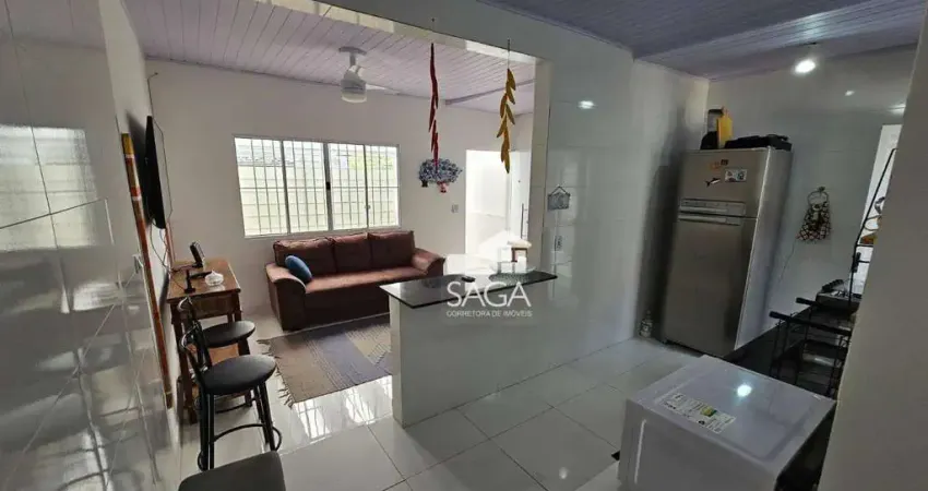 Casa com 2 dormitórios para alugar, 125 m² por R$ 4.200,00/ano - Vila Guilhermina - Praia Grande/SP