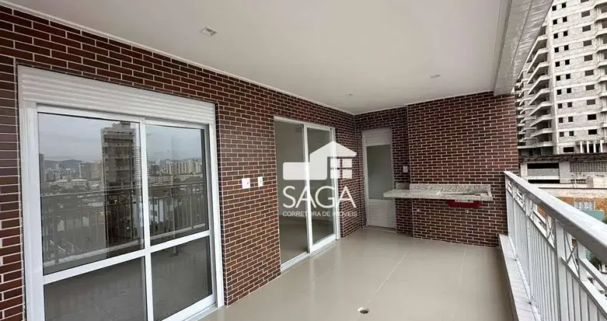Apartamento com 2 dormitórios à venda, 85 m² por R$ 850.000 - Canto do Forte - Praia Grande/SP