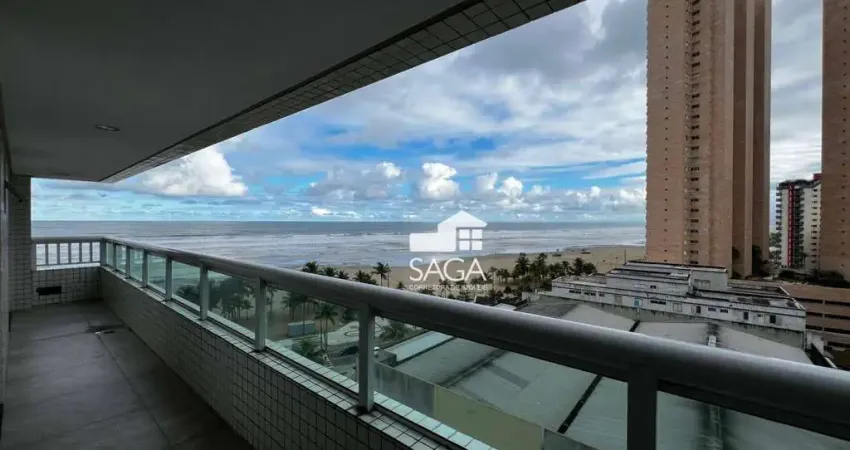 Apartamento com 3 dormitórios à venda, 140 m² por R$ 1.700.000,00 - Vila Guilhermina - Praia Grande/SP