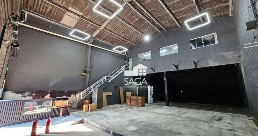 Galpão para alugar, 396 m² por R$ 12.500,00/mês - Boqueirão - Praia Grande/SP