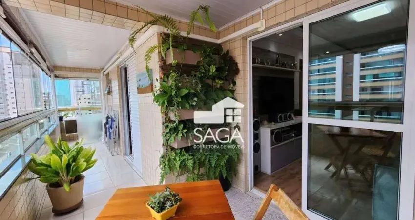 Apartamento com 2 dormitórios à venda, 105 m² por R$ 590.000 - Vilamar - Praia Grande/SP
