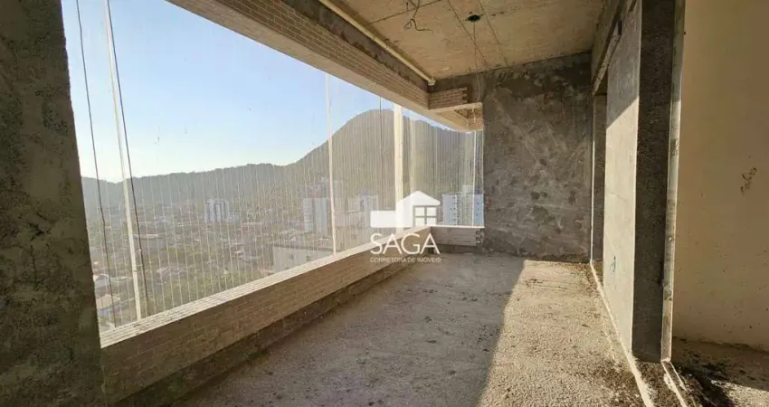 Apartamento com 2 dormitórios à venda, 75 m² por R$ 681.527 - Canto do Forte - Praia Grande/SP