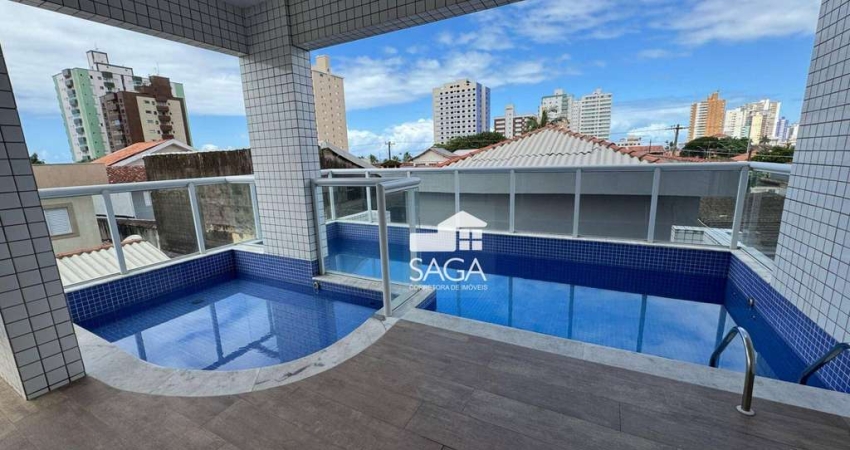 Apartamento com 1 dormitório à venda, 45 m² por R$ 279.000 - Maracanã - Praia Grande/SP