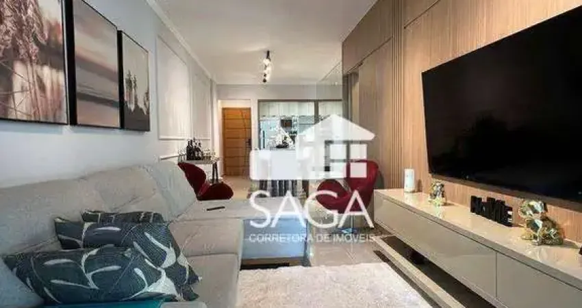 Apartamento com 2 dormitórios à venda, 88 m² por R$ 620.000 - Aviação - Praia Grande/SP