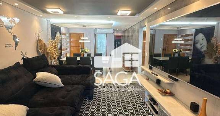 Apartamento com 3 dormitórios à venda, 197 m² por R$ 1.750.000,00 - Aviação - Praia Grande/SP