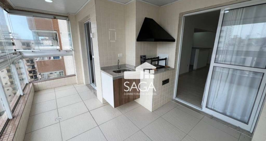 Apartamento com 2 dormitórios à venda, 83 m² por R$ 650.000,00 - Tupi - Praia Grande/SP