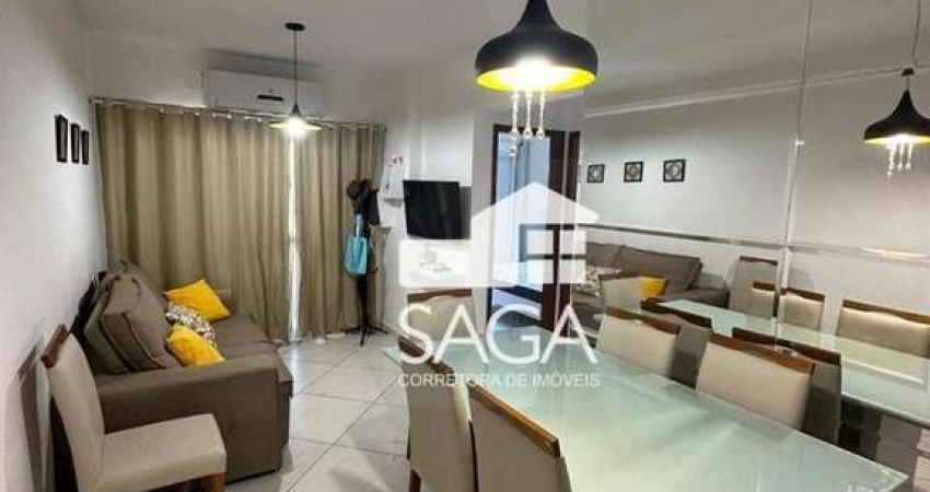 Apartamento com 2 dormitórios à venda, 55 m² por R$ 400.000,00 - Vila Assunção - Praia Grande/SP