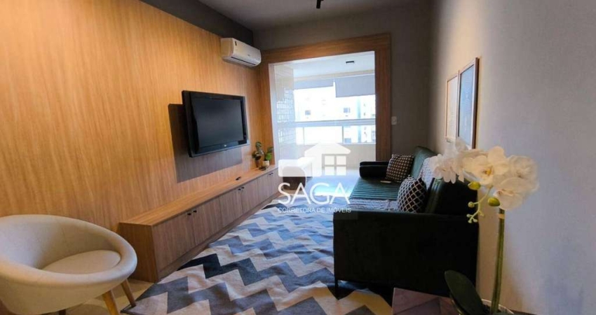 Apartamento com 2 dormitórios à venda, 84 m² por R$ 685.000,00 - Aviação - Praia Grande/SP