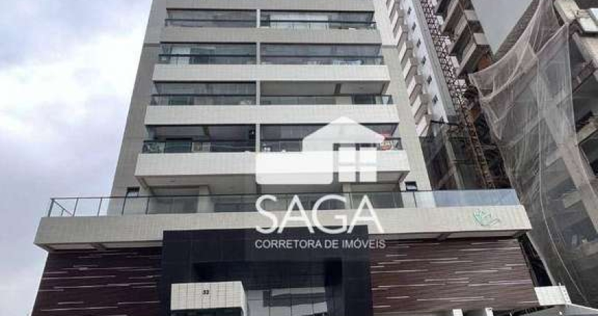 Apartamento com 2 dormitórios à venda, 75 m² por R$ 475.000 - Maracanã - Praia Grande/SP
