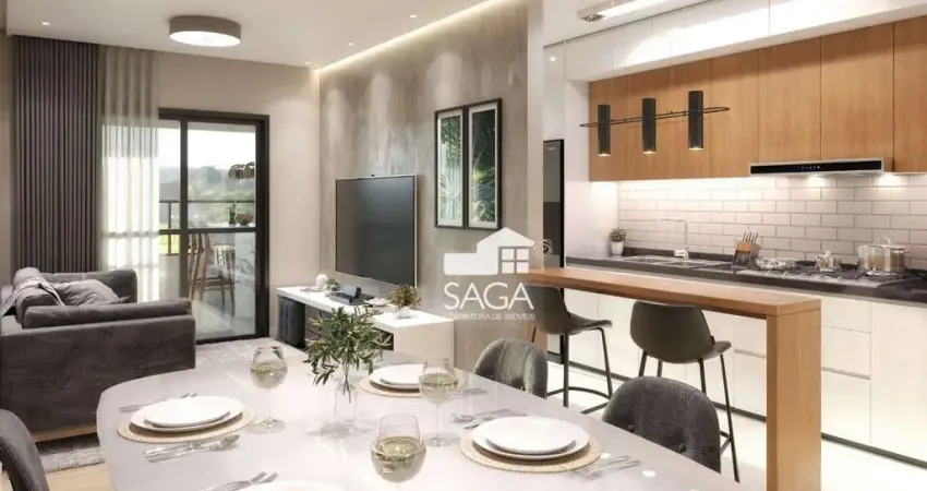 Apartamento com 2 dormitórios à venda, 75 m² por r$ 475.000,00 - maracanã - praia grande/sp