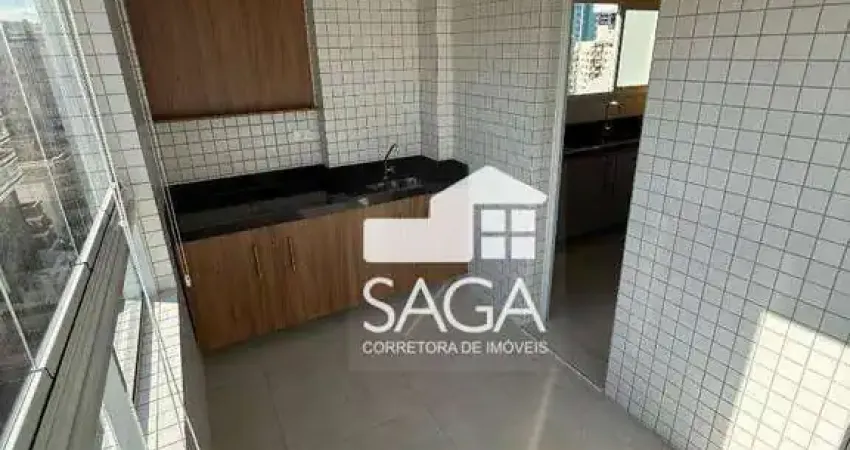 Todo planejado! Apartamento com 2 dormitórios para alugar, 94 m² por R$ 5.500/mês - Canto do Forte - Praia Grande/SP