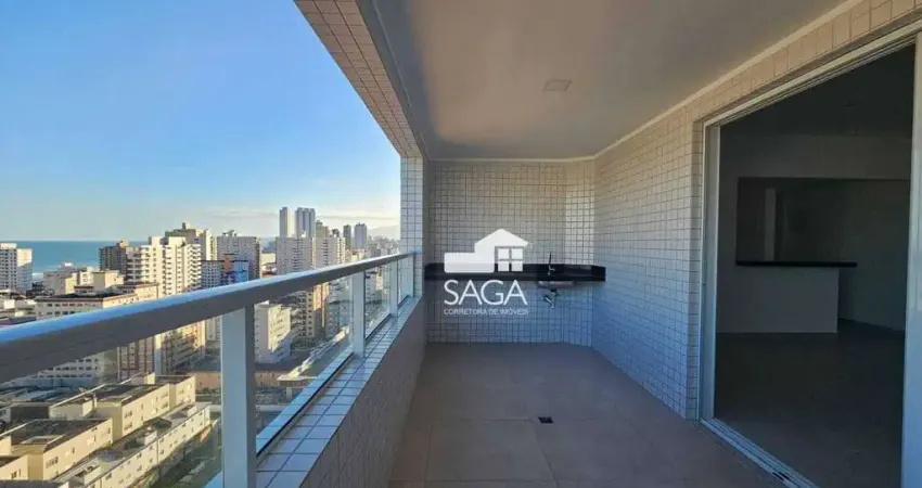 Apartamento com 2 dormitórios para alugar, 88 m² por R$ 5.000/mês - Canto do Forte - Praia Grande/SP