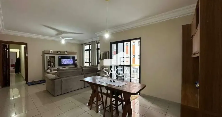 Apartamento com 2 dormitórios à venda, 93 m² por R$ 450.000 - Vila Guilhermina - Praia Grande/SP