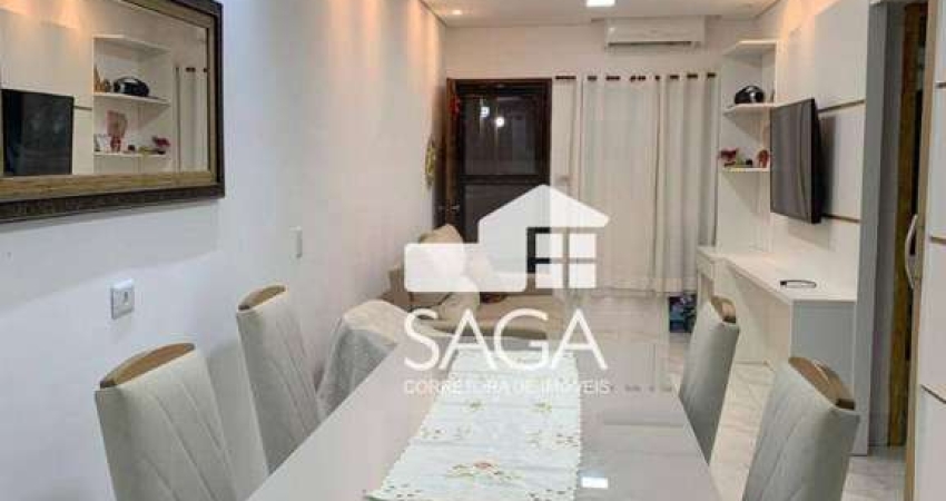 Casa com 2 dormitórios à venda, 90 m² por R$ 580.000 - Vila Guilhermina - Praia Grande/SP