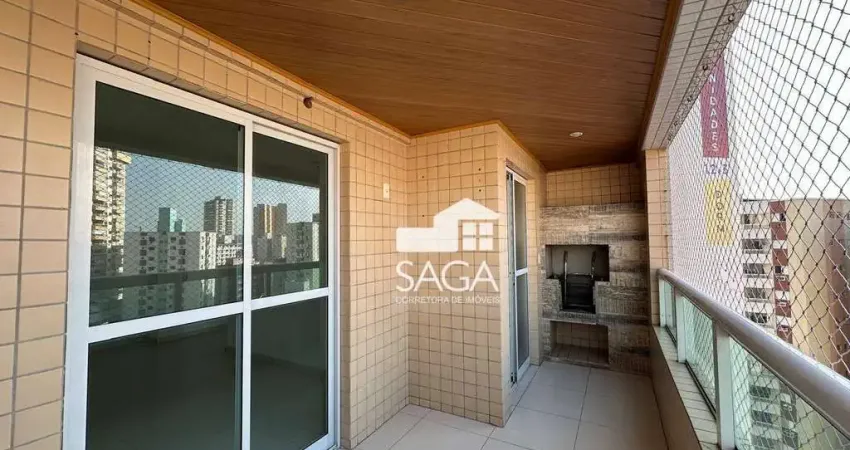 Apartamento com 2 dormitórios à venda, 65 m² por R$ 495.000,00 - Vila Guilhermina - Praia Grande/SP