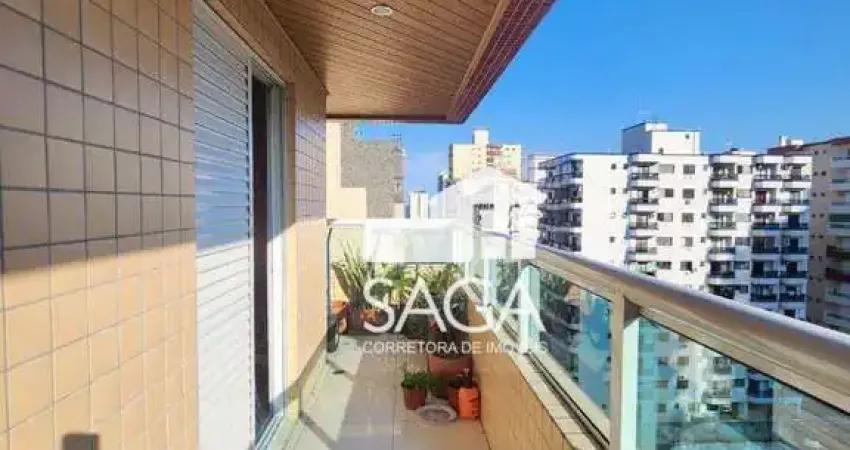 Apartamento com 3 dormitórios à venda, 88 m² por R$ 630.000,00 - Vila Guilhermina - Praia Grande/SP