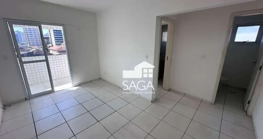 Apartamento com 1 dormitório à venda, 45 m² por R$ 285.000 - Vila Guilhermina - Praia Grande/SP