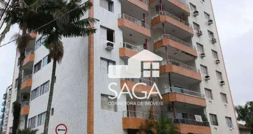 Apartamento com 1 dormitório à venda, 54 m² por R$ 298.000 - Tupi - Praia Grande/SP