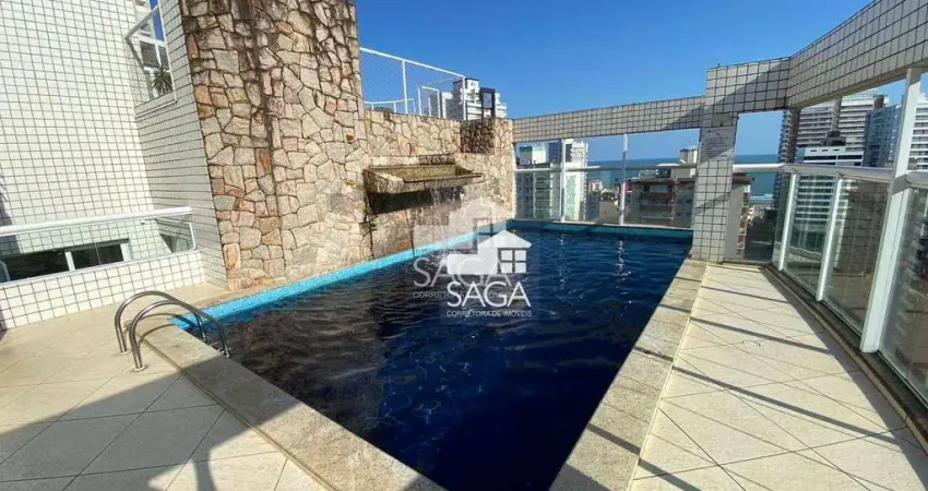 Apartamento com 2 dormitórios à venda, 60 m² por R$ 475.000 - Canto do Forte - Praia Grande/SP