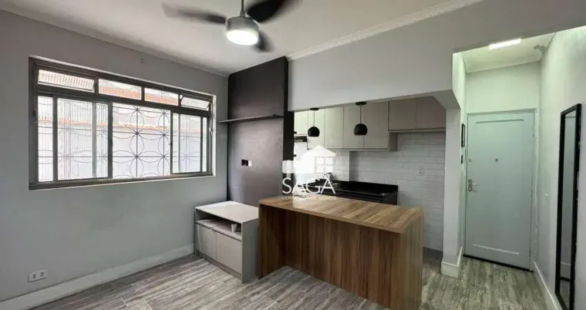 Apartamento com 2 dormitórios à venda, 52 m² por R$ 275.000,00 - Boqueirão - Praia Grande/SP