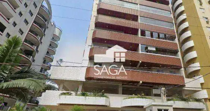 Apartamento com 2 dormitórios à venda, 75 m² por R$ 460.000 - Canto do Forte - Praia Grande/SP