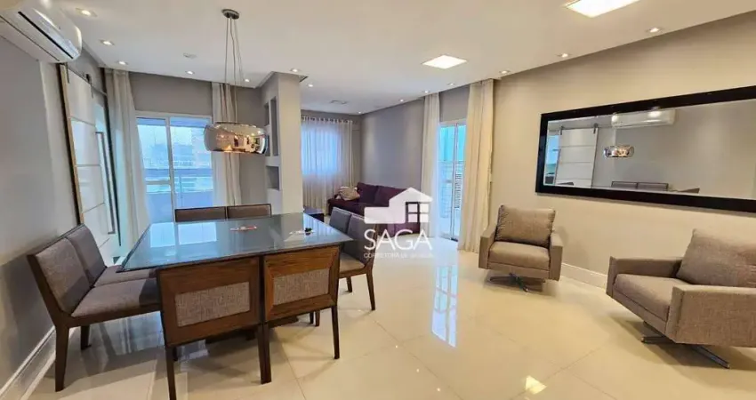Piscina privativa! Cobertura com 3 dormitórios à venda, 125 m² por R$ 1.200.000 - Aviação - Praia Grande/SP