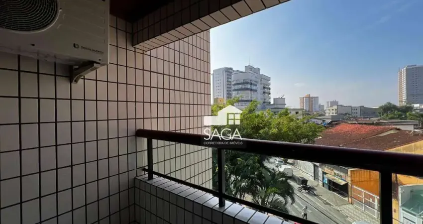 Apartamento com 2 dormitórios à venda, 75 m² por R$ 390.000,00 - Vila Guilhermina - Praia Grande/SP