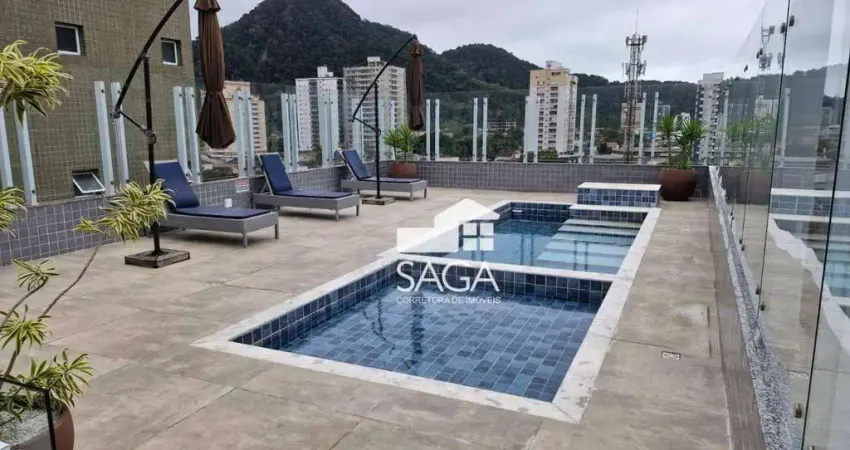 Apartamento com 1 dormitório, 45 m² - venda por r$ 350.000,00 ou aluguel por r$ 2.800,00/mês - canto do forte - praia grande/sp