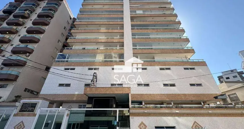 Apartamento com 2 dormitórios à venda, 91 m² por r$ 650.000 - caiçara - praia grande/sp