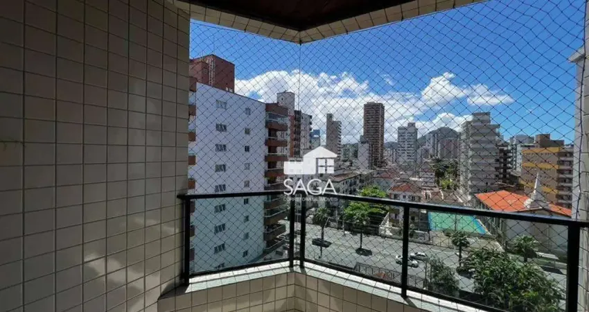 Apartamento com 2 dormitórios à venda, 79 m² por r$ 429.000,00 - vila guilhermina - praia grande/sp