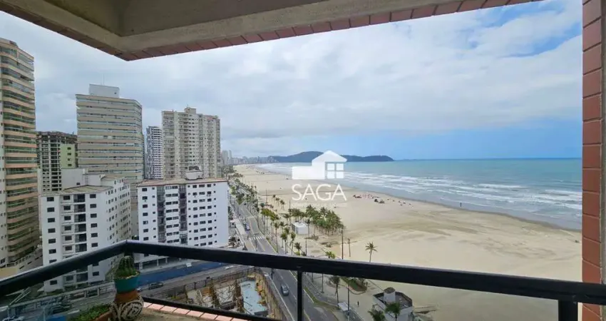 Apartamento com 3 dormitórios à venda, 89 m² por r$ 560.000 - aviação - praia grande/sp