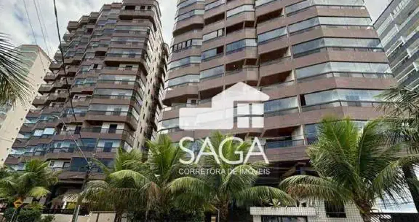 Apartamento com 3 dormitórios à venda, 110 m² por r$ 820.000 - caiçara - praia grande/sp