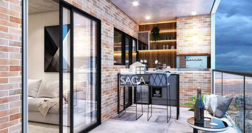 Apartamento com 2 dormitórios à venda, 80 m² por r$ 480.000 - boqueirão - praia grande/sp