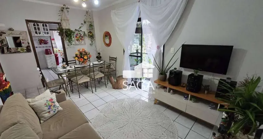 Apartamento com 1 dormitório à venda, 55 m² por r$ 345.000 - boqueirão - praia grande/sp